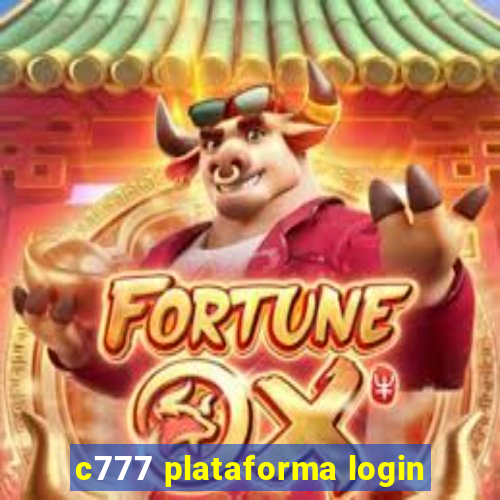 c777 plataforma login